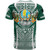 Hawaii Custom T-Shirt- Hawaii Rainbow Wahine Volleyball Pride With Polynesian Culture T-Shirt