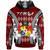 Tonga Hoodie - Custom Pattern Inspired By Tonga And Polynesian With Coat Of Arms Hoodie