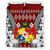 Tonga Bedding Set - Pattern Inspired By Tonga And Polynesian With Coat Of Arms