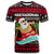 Hawaii Polynesian T-shirt - Custom Happy Mele Kalikimaka Christmas Polynesian T-shirt