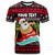 Hawaii Polynesian T-shirt - Custom Happy Mele Kalikimaka Christmas Polynesian T-shirt