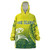 Cook Islands Snug Hoodie - Polynesian Pattern Turtle Oodie Blanket