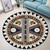 Fiji Round Rug - Fiji Pattern Masi Style Round Rugs