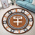 Fiji Round Rug - Fiji Tapa Design Tribal Round Rugs