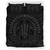 Hawaii Bedding Set Kakau Honu Arc Polynesian Gray