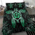 Hawaii Bedding Set Turtle Hibiscus Green