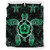 Hawaii Bedding Set Turtle Hibiscus Green