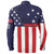 Samoa Long Sleeve Shirt American Samoa Map With American Flag