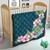 Hawaii Premium Quilt Hibiscus Turtle Dance
