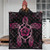 Hawaii Premium Quilt Turtle Hibiscus Pink