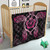 Hawaii Premium Quilt Turtle Hibiscus Pink