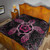 Hawaii Premium Quilt Turtle Hibiscus Pink