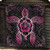 Hawaii Premium Quilt Turtle Hibiscus Pink