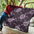 Hawaii Premium Quilt Turtle Plumeria Violet