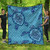 Hawaii Premium Quilt Turtle Plumeria
