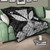 Hawaiian Premium Quilt Kanaka Maoli Hibiscus Polynesian Love Gray