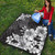 Hawaii Premium Quilt Hibiscus And Plumeria B&W