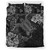 Hawaii Bedding Set - Hawaii Polynesian Turtle Tropical Grey Bedding Set