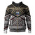 Samoa Hoodie - Samoa Masi Dobby Coat Of Arms Hoodie