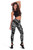 Hawaii Legging - Kanaka Floral Hawaii Polynesian Legging