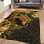 Hawaii Area Rug Hawaii Polynesian Turtle Tropical Golden