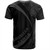 Samoa T-Shirt American Samoa Coat Of Arm Lauhala Gray Circle