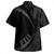 Fiji Hawaiian Shirt Coat Of Arm Lauhala Gray Circle