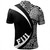 Fiji Polo Shirt Coat Of Arm Lauhala White Circle