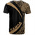 Samoa T-Shirt Coat Of Arm Lauhala Gold Circle