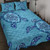 Hawaii Quilt Bed Set Turtle Plumeria