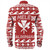 Hawaii Long Sleeve Shirt King Native Hawaiian Kakau Pattern Christmas