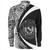 Hawaii Long Sleeve Shirt Coat Of Arm Lauhala White Circle
