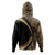 Philippines Hoodie Coat Of Arm Lauhala Gold Circle