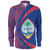 Guam Long Sleeve Shirt Coat Of Arm Lauhala Circle