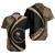 Chuuk Short Sleeve Shirt Coat Of Arm Lauhala Gold Circle