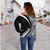 Chuuk Off Shoulder Sweatshirt Coat Of Arm Lauhala White Circle