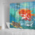 Hawaii Shower Curtain Mermaid And Animal