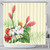 Hawaii Shower Curtain Wonderful Hibiscus Flower