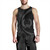 Pohnpei Tank Top Coat Of Arm Lauhala Gray Circle