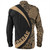 Kosrae Long Sleeve Shirt Coat Of Arm Lauhala Gold Circle