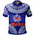 (Custom Personalised) Samoa Rugby Toa Samoa Blue Style Polo Shirt