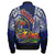 Guam Bomber Jacket - Guam Independence Day '' Wish You A Very Happy Independence Day '' With Polynesian Patterns