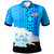 Fiji Polynesian Polo Shirt - Fiji Tapa Brush Tribal Patterns