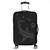 Hawaii Luggage Cover Hawaiian Native Map Hammerhead Shark Gray Hawaii Luggage Cover Hawaiian Native Map Hammerhead Shark Gray
