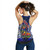 Guam Women Racerback Tank - Guam Independence Day '' Wish You A Very Happy Independence Day '' With Polynesian Patterns