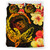 Hawaii Polynesian Bedding Set - Hawaii Sharks Tribal Patterns Orange
