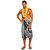 Hawaii Lavalava Hawaiian Map Kakau White Style