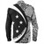 Papua New Guinea Long Sleeve Shirt Coat Of Arm Lauhala White Circle