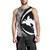 Papua New Guinea Tank Top Coat Of Arm Lauhala White Circle