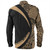 Solomon Islands Long Sleeve Shirt Coat Of Arm Lauhala Gold Circle